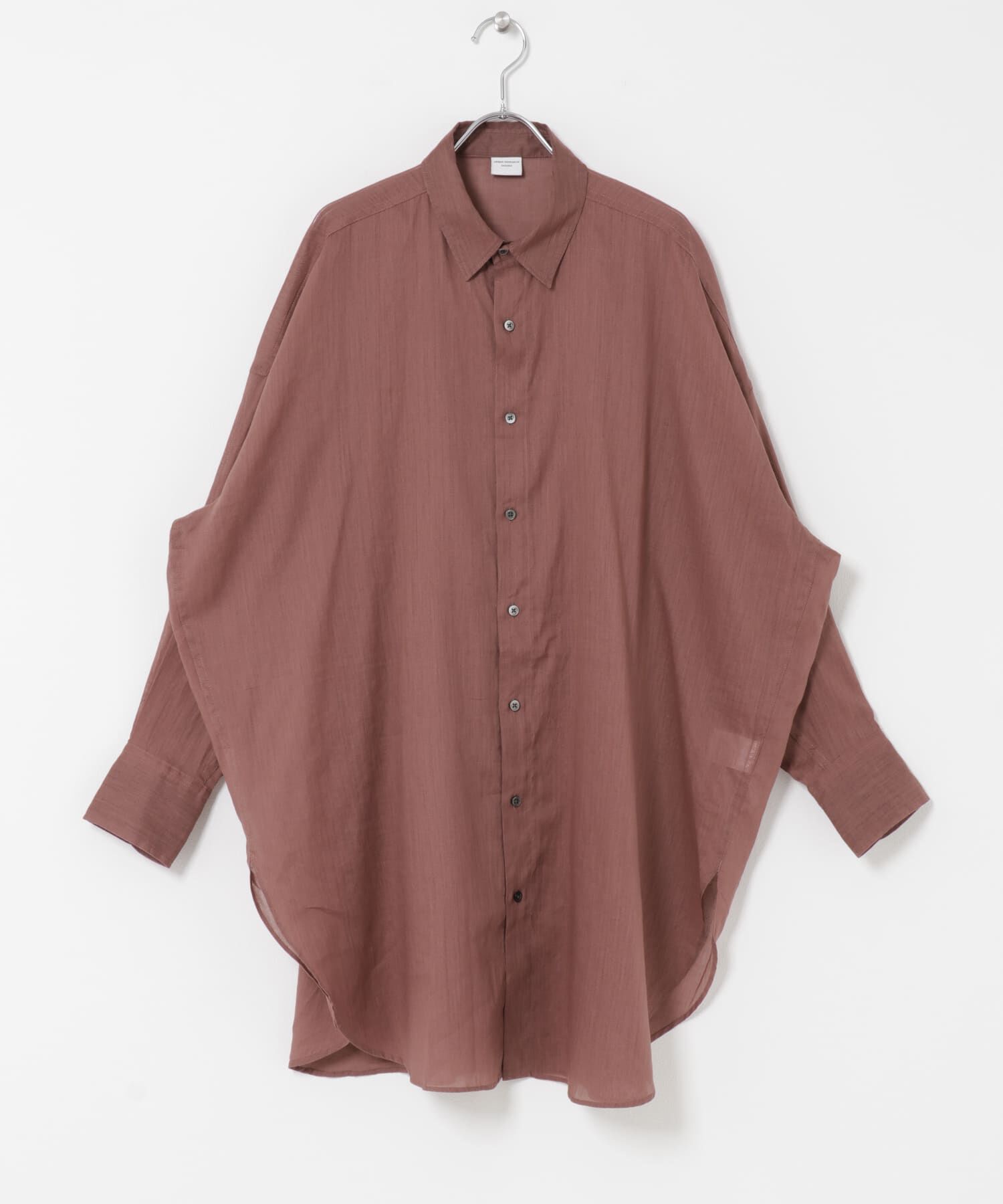 URBAN RESEARCH DOORS「『WEB/一部店舗限定カラー』ラミーコットンビックシャツ」|シャツ・ブラウス|