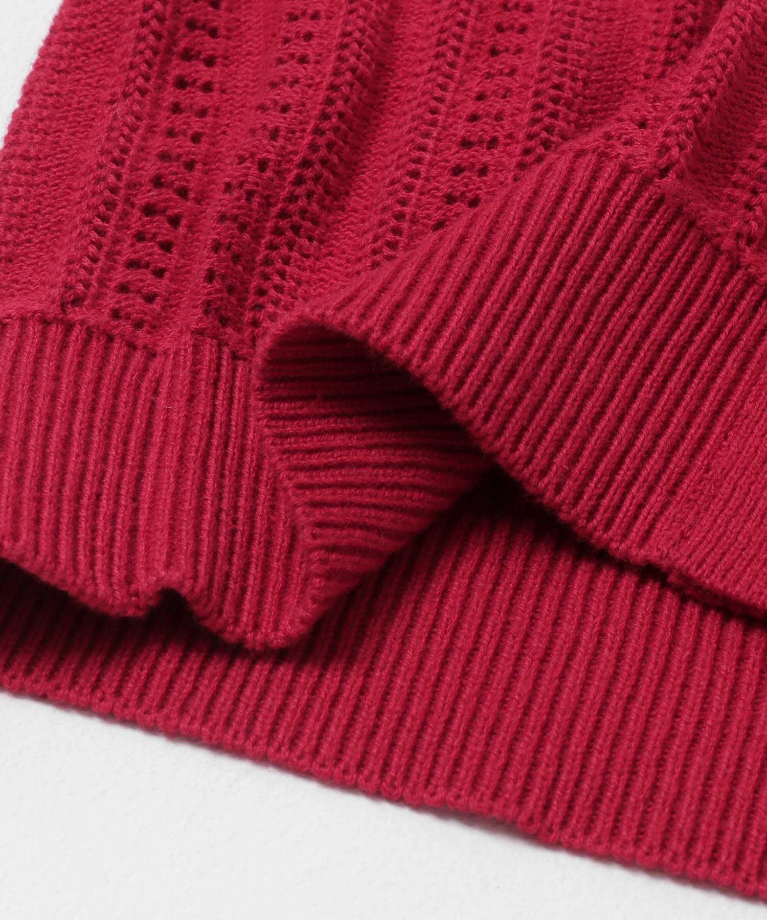  「ダブルフロントニット」|ニット・セーター|