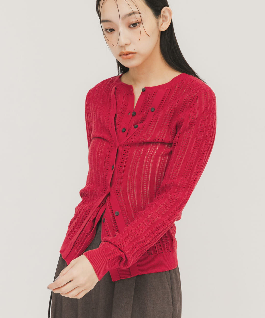  「ダブルフロントニット」|ニット・セーター|