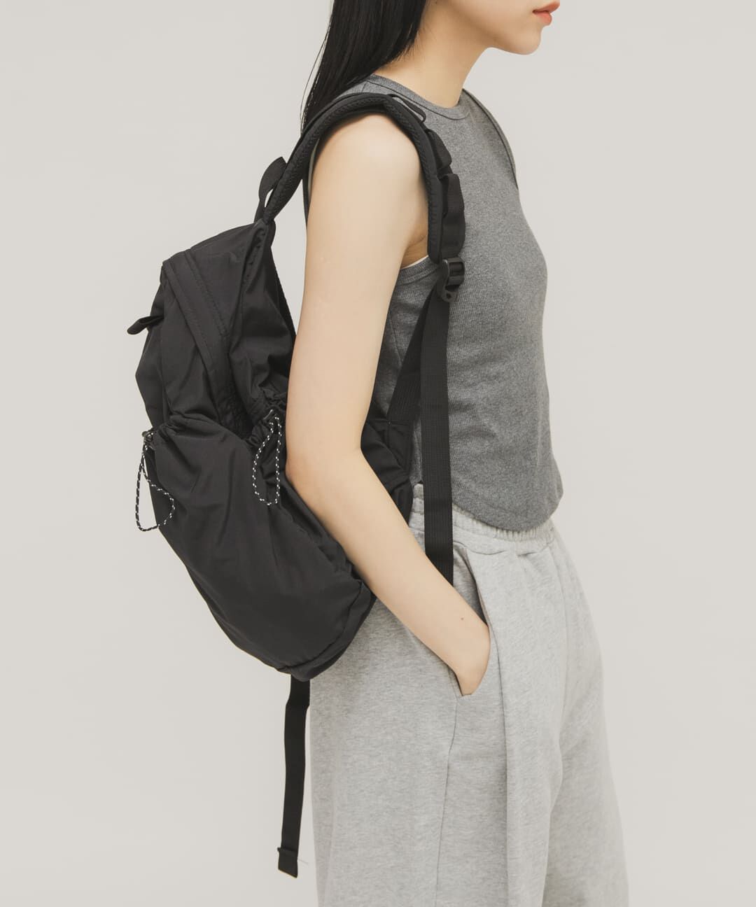  「アウトポケットナイロンバックパック」|その他|