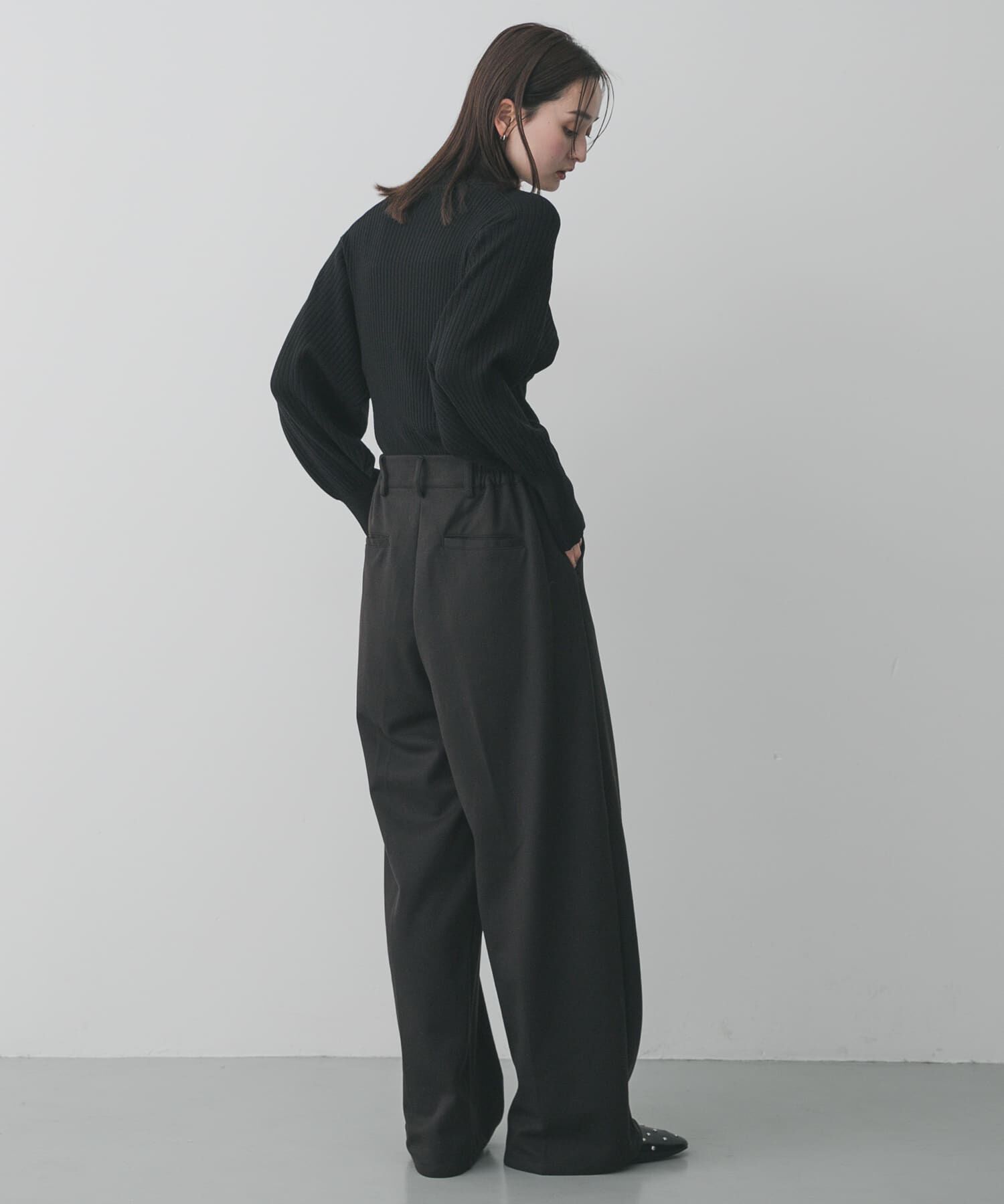 SENSE OF PLACE by URBAN RESEARCH「『毛玉防止』マトンスリーブセーター」|ニット・セーター|