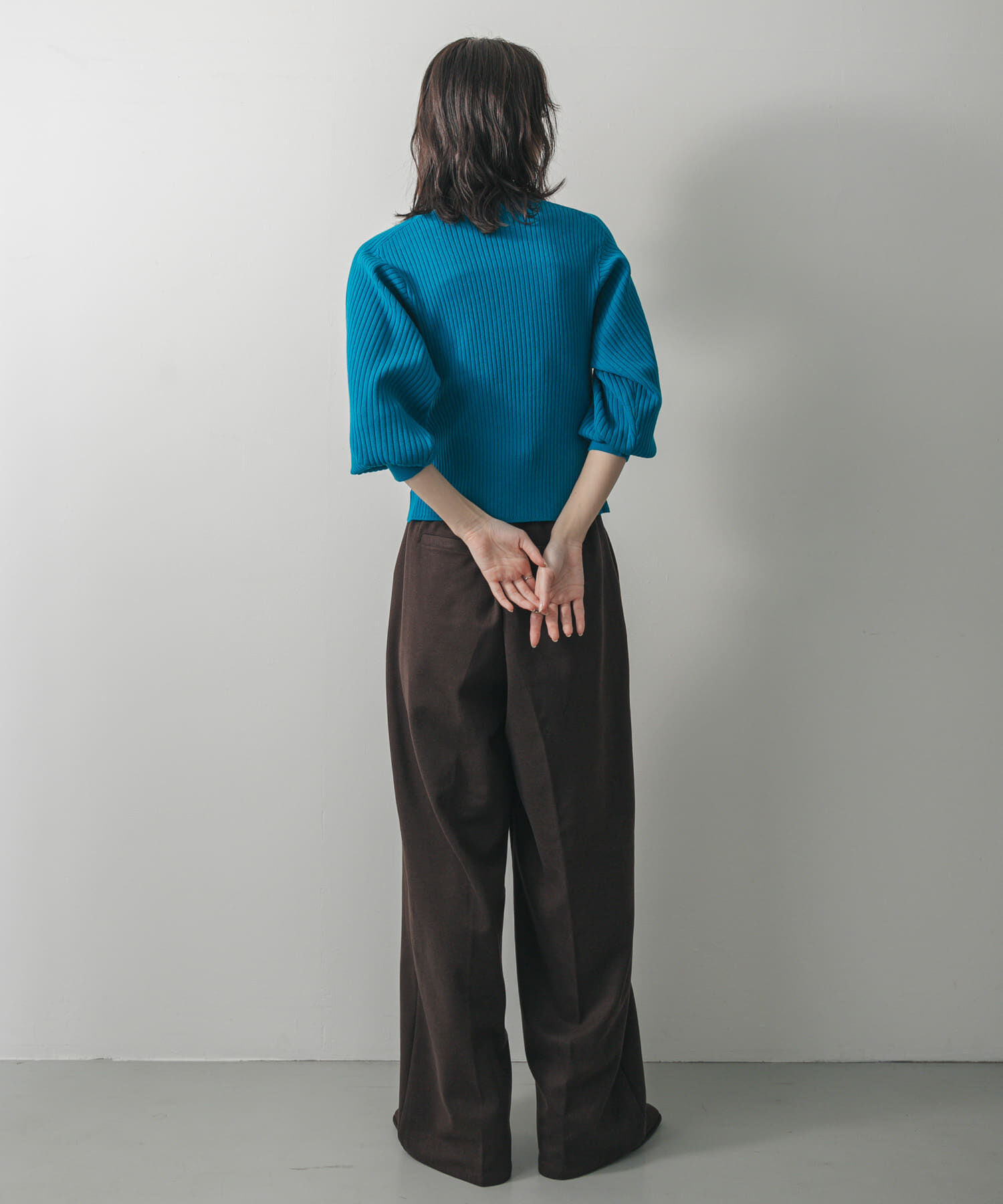 SENSE OF PLACE by URBAN RESEARCH「『毛玉防止』マトンスリーブセーター」|ニット・セーター|