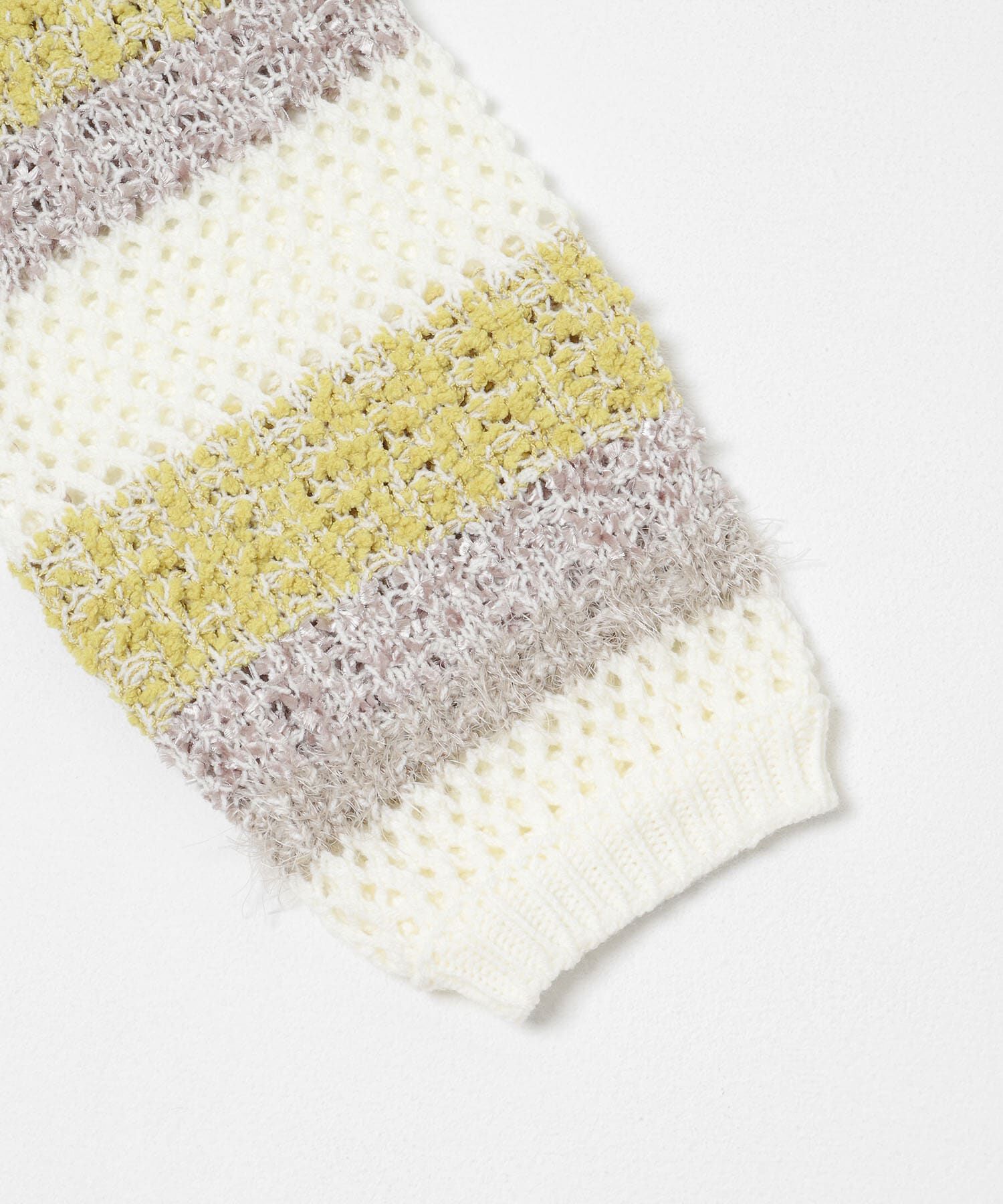 SENSE OF PLACE by URBAN RESEARCH「『洗濯可』ミックスヤーンワイドボーダーニット」|ニット・セーター|