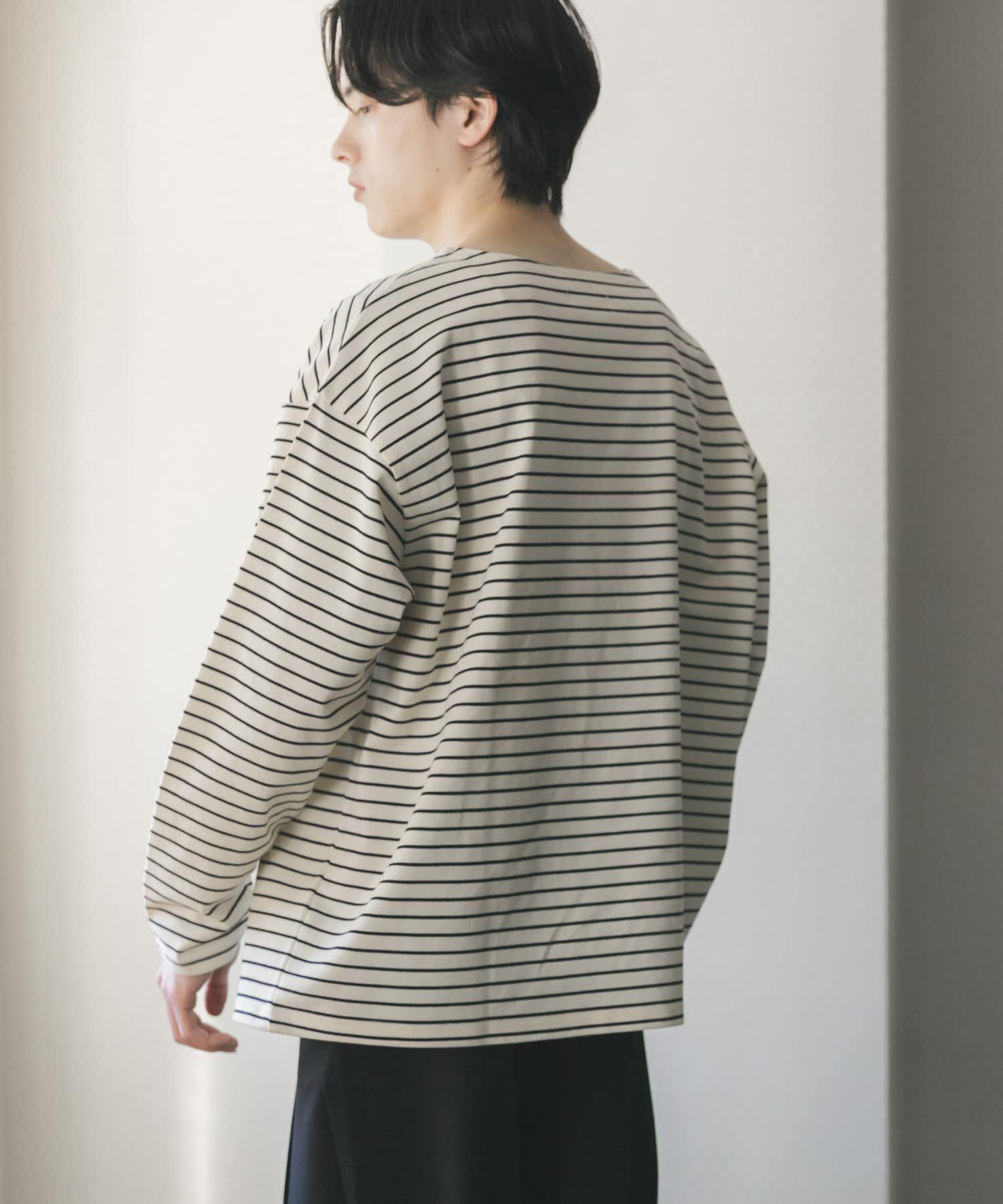 SENSE OF PLACE by URBAN RESEARCH「エクストラルーズバスクシャツ」|Tシャツ・カットソー|