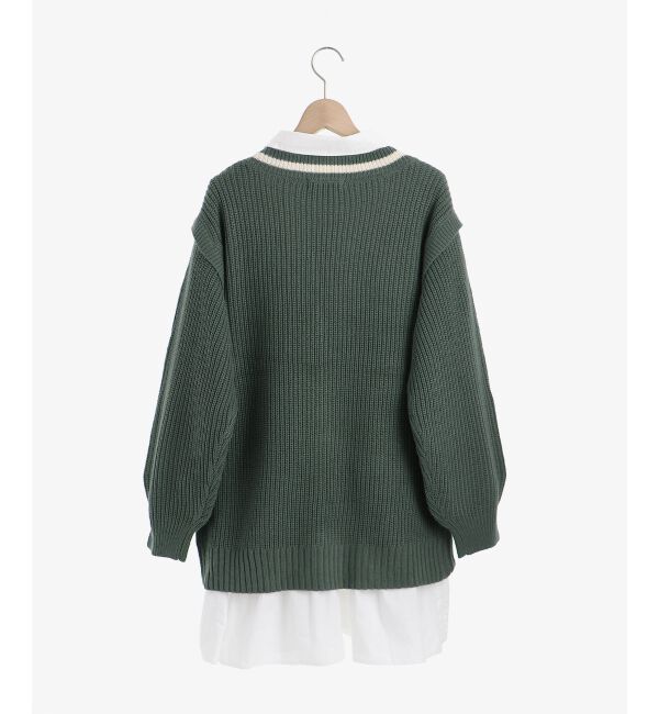 MAJESTICLEGON「マルチwayVニットセットワンピ」|チュニック|