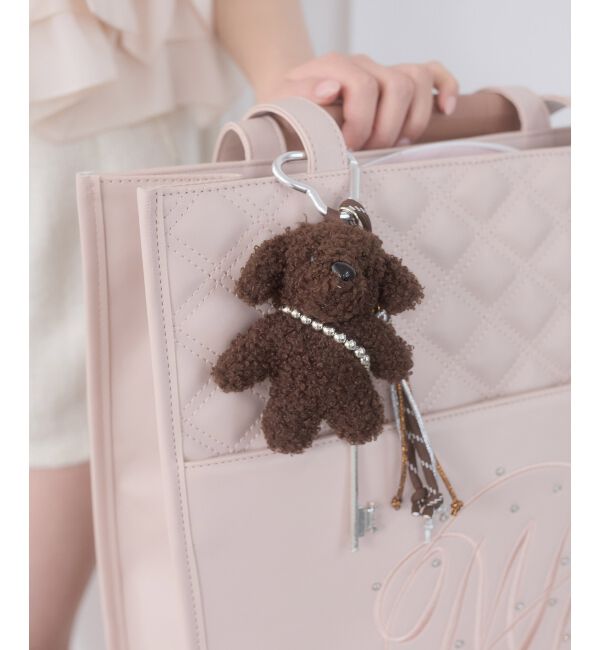  「くまぬいチャーム」|チャーム・キーホルダー|ブラック