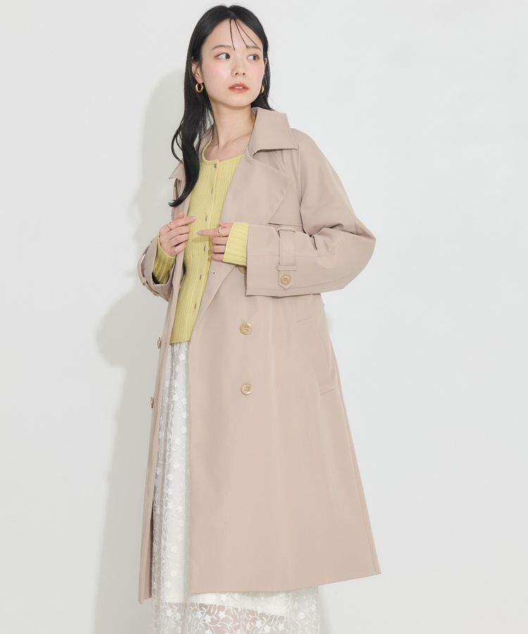 earth music&ecology「ベーシックトレンチコート」|トレンチコート|