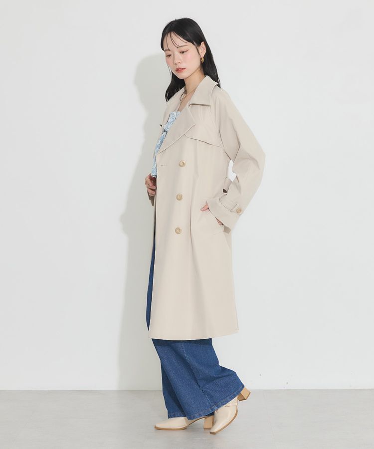 earth music&ecology「ベーシックトレンチコート」|トレンチコート|