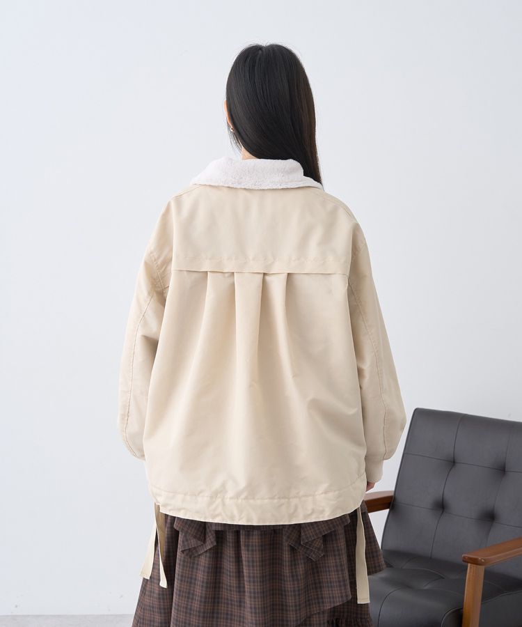 earth music&ecology「リバーシブルMA-1」|ブルゾン・スタジャン|