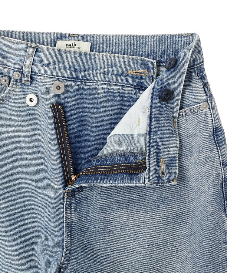 earth music&ecology「ウエストアシメデニムパンツ」|デニム|