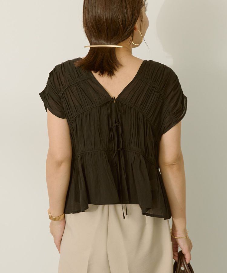 AMERICAN HOLIC「【前後2WAY】フロントリボンブラウス」|シャツ・ブラウス|