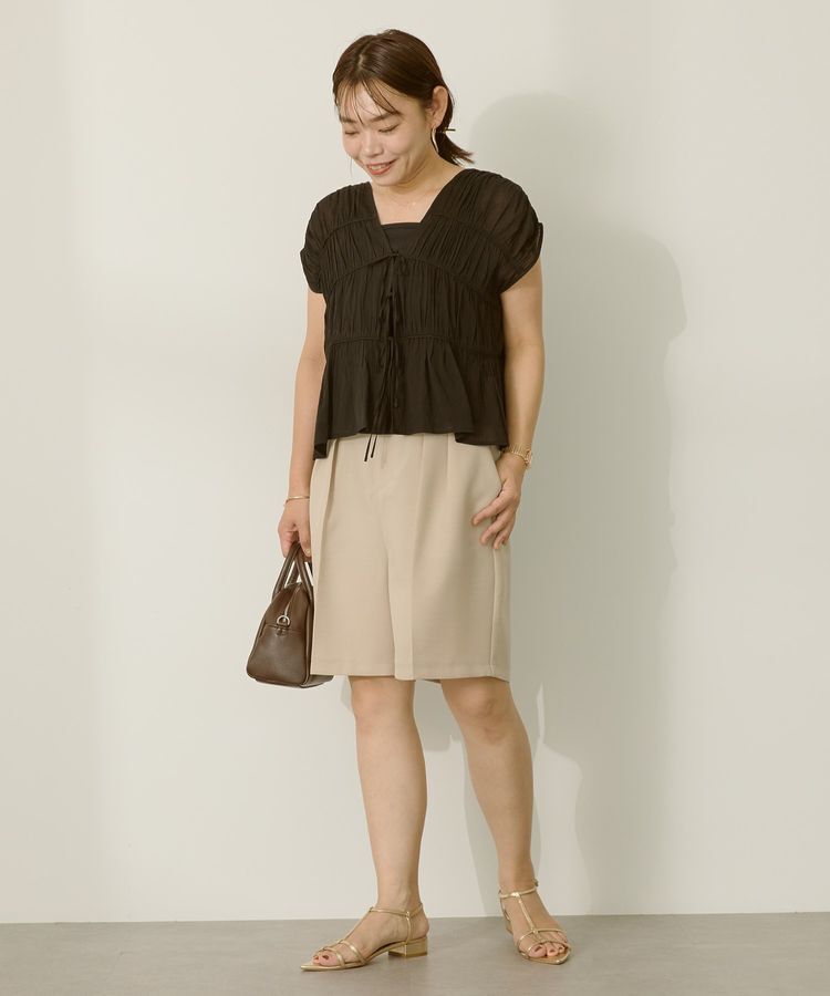 AMERICAN HOLIC「【前後2WAY】フロントリボンブラウス」|シャツ・ブラウス|