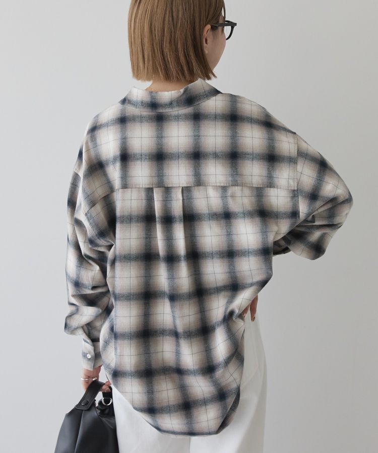 AMERICAN HOLIC「ビエラ起毛チェックシャツ」|シャツ・ブラウス|