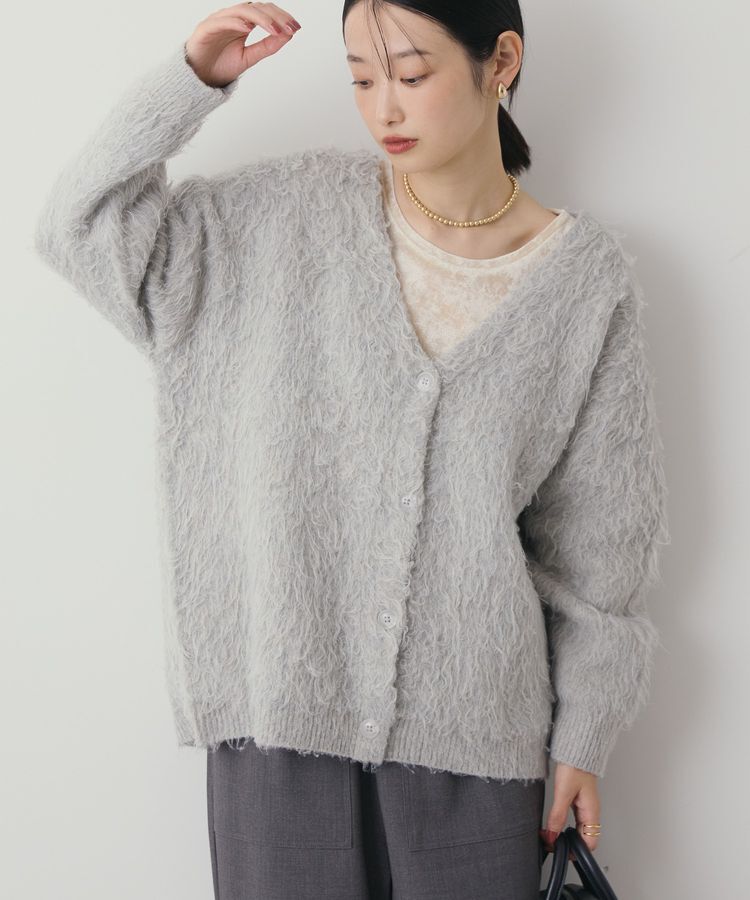AMERICAN HOLIC「カールシャギーカーディガン」|カーディガン|