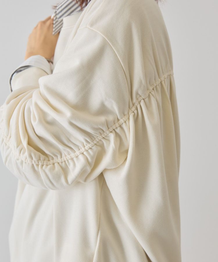 AMERICAN HOLIC「バックギャザー裏毛スウェット」|スウェット・ジャージ|