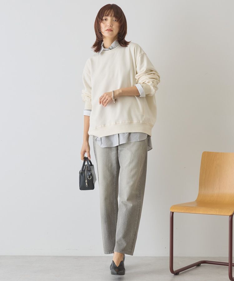 AMERICAN HOLIC「バックギャザー裏毛スウェット」|スウェット・ジャージ|