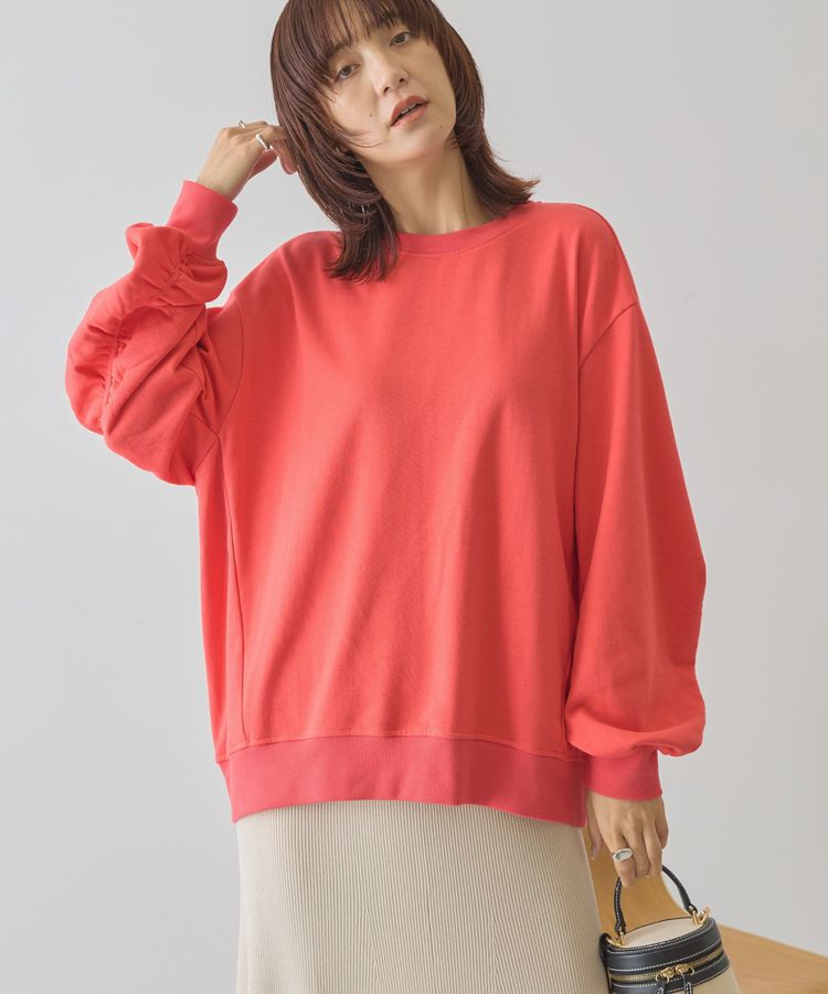 AMERICAN HOLIC「バックギャザー裏毛スウェット」|スウェット・ジャージ|