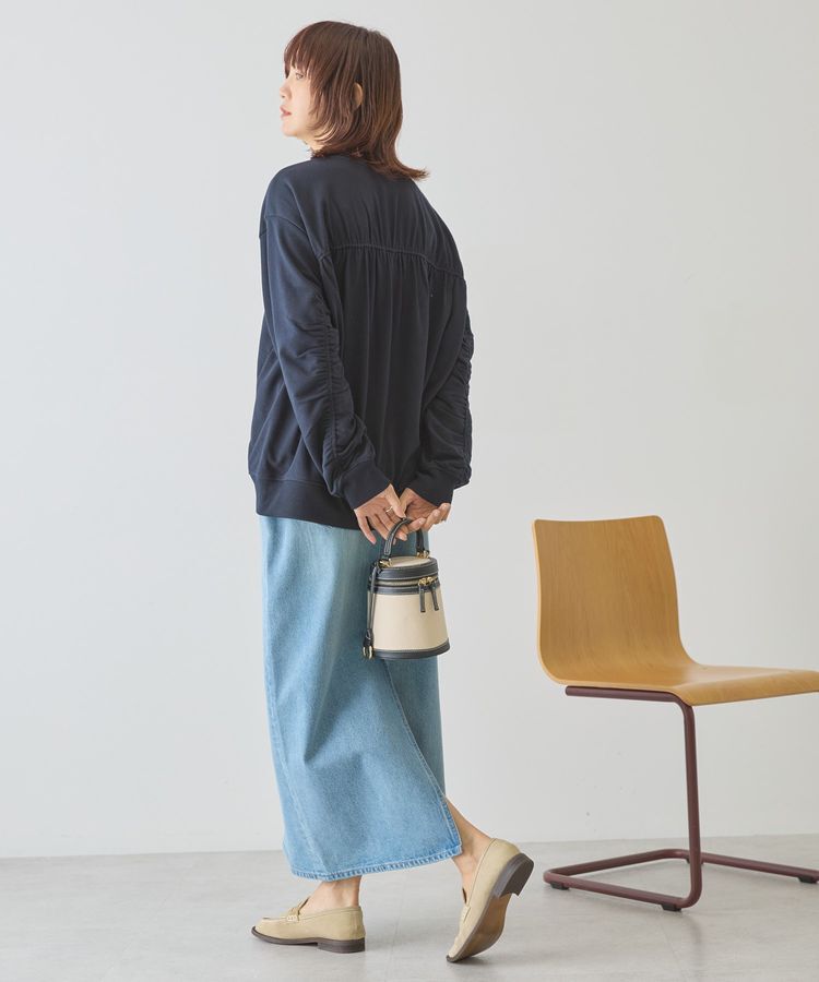 AMERICAN HOLIC「バックギャザー裏毛スウェット」|スウェット・ジャージ|