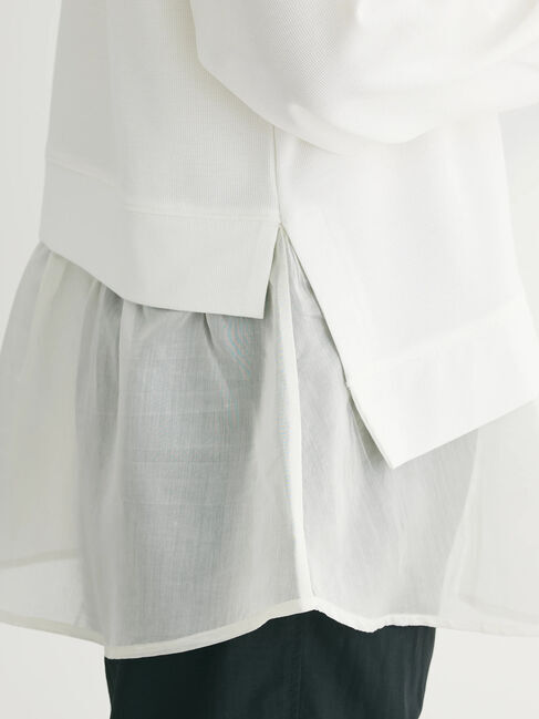 Green Parks「前後2wayシアードッキングチュニック」|チュニック|