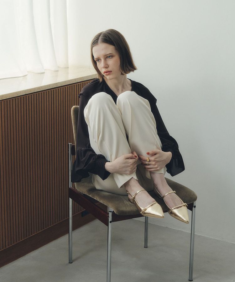 YECCA VECCA「バックストラップメリージェーンパンプス」|パンプス|