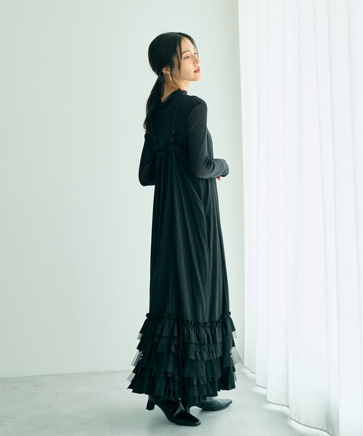 Editt by YECCA VECCA「ラッフルキャミワンピース」|ワンピース|