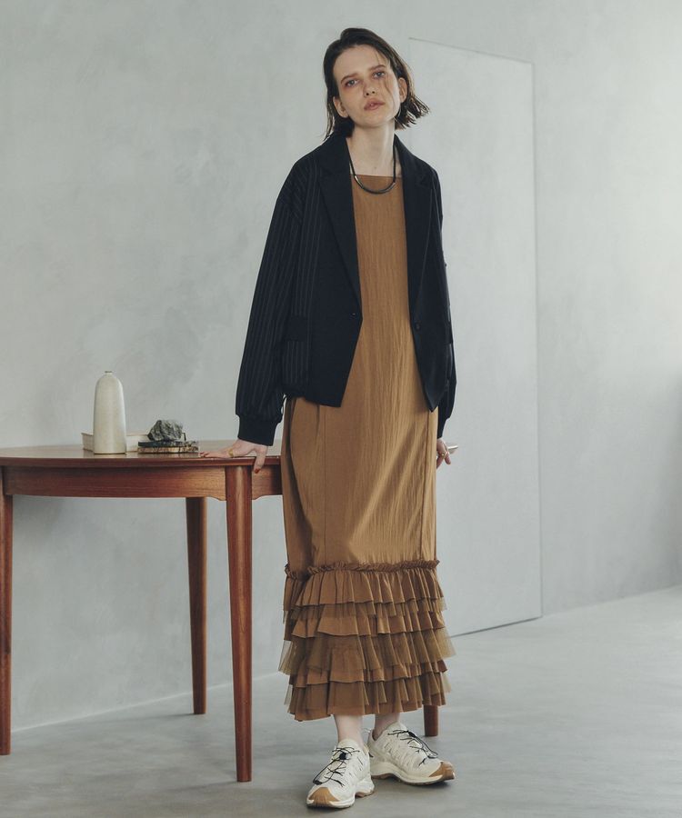 Editt by YECCA VECCA「ラッフルキャミワンピース」|ワンピース|