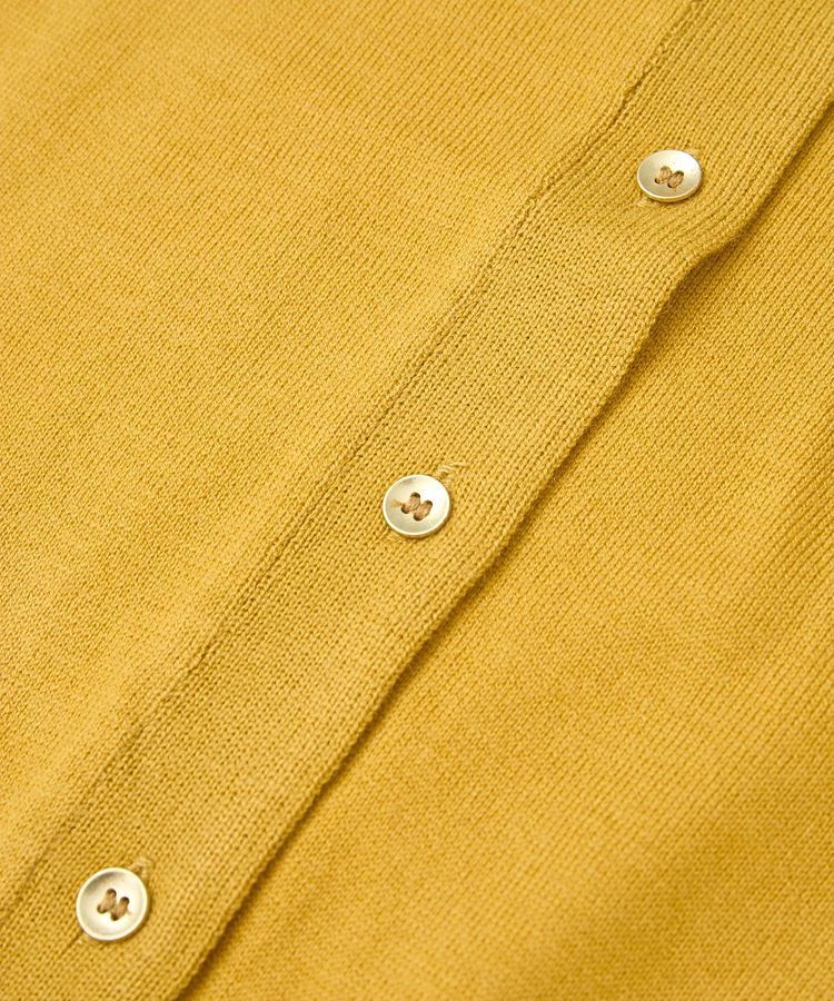 YECCA VECCA「金釦クルーネックカーディガン」|カーディガン|