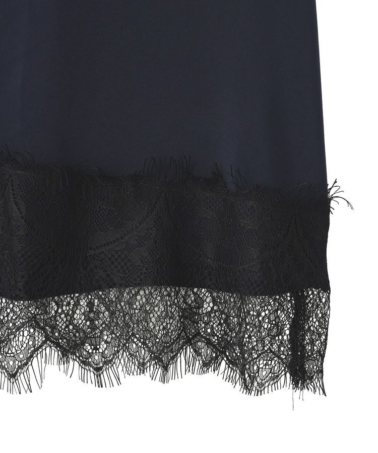 YECCA VECCA「レースサテンキャミチュニック」|チュニック|