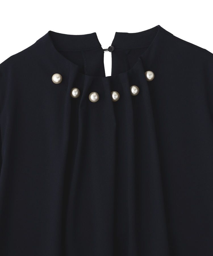YECCA VECCA「パールタックブラウス」|シャツ・ブラウス|