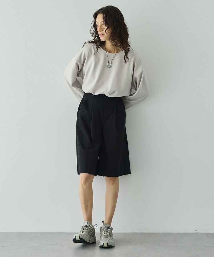 GARAGE OF GOOD CLOTHING「【日本製】ジョーゼットジャージ-2WayTブラウス」|シャツ・ブラウス|