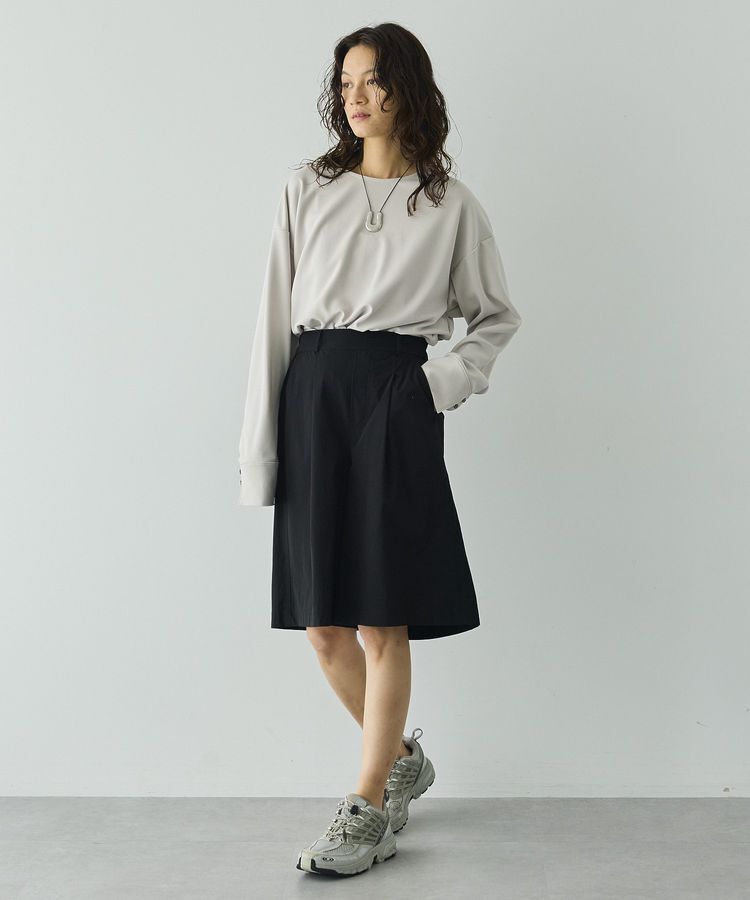 GARAGE OF GOOD CLOTHING「【日本製】ジョーゼットジャージ-2WayTブラウス」|シャツ・ブラウス|