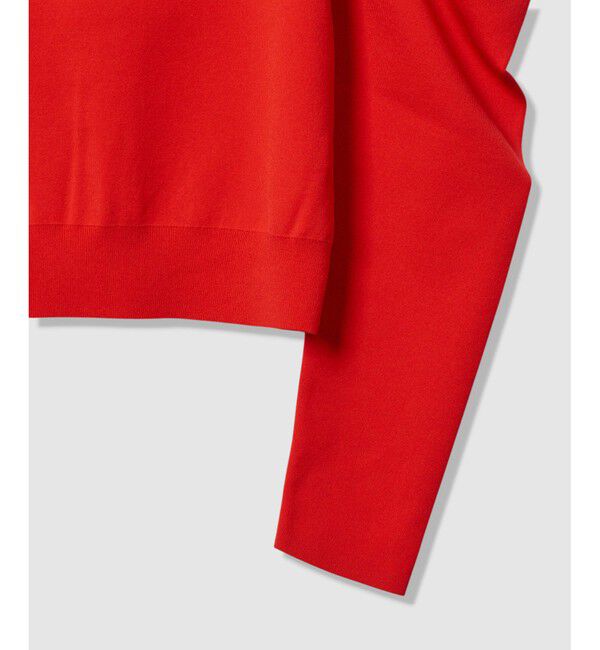 allureville「ソウバリドレープスリーブプルオーバー」|ニット・セーター|