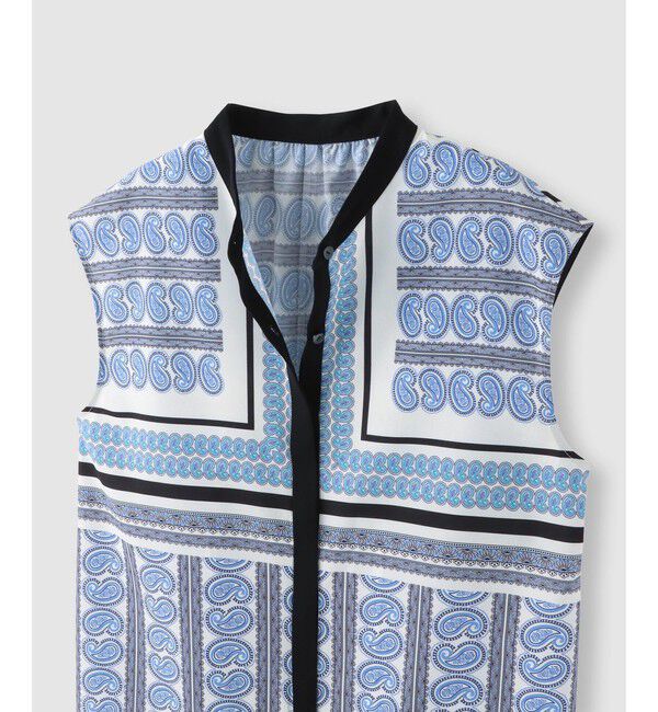 allureville「OFFICINAペイズリーブラウス」|シャツ・ブラウス|