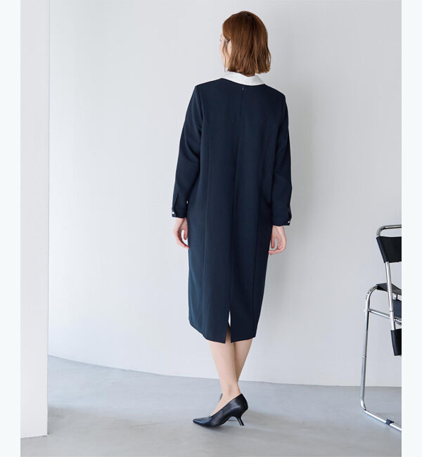 ur's「襟付Iラインワンピース」|ワンピース|