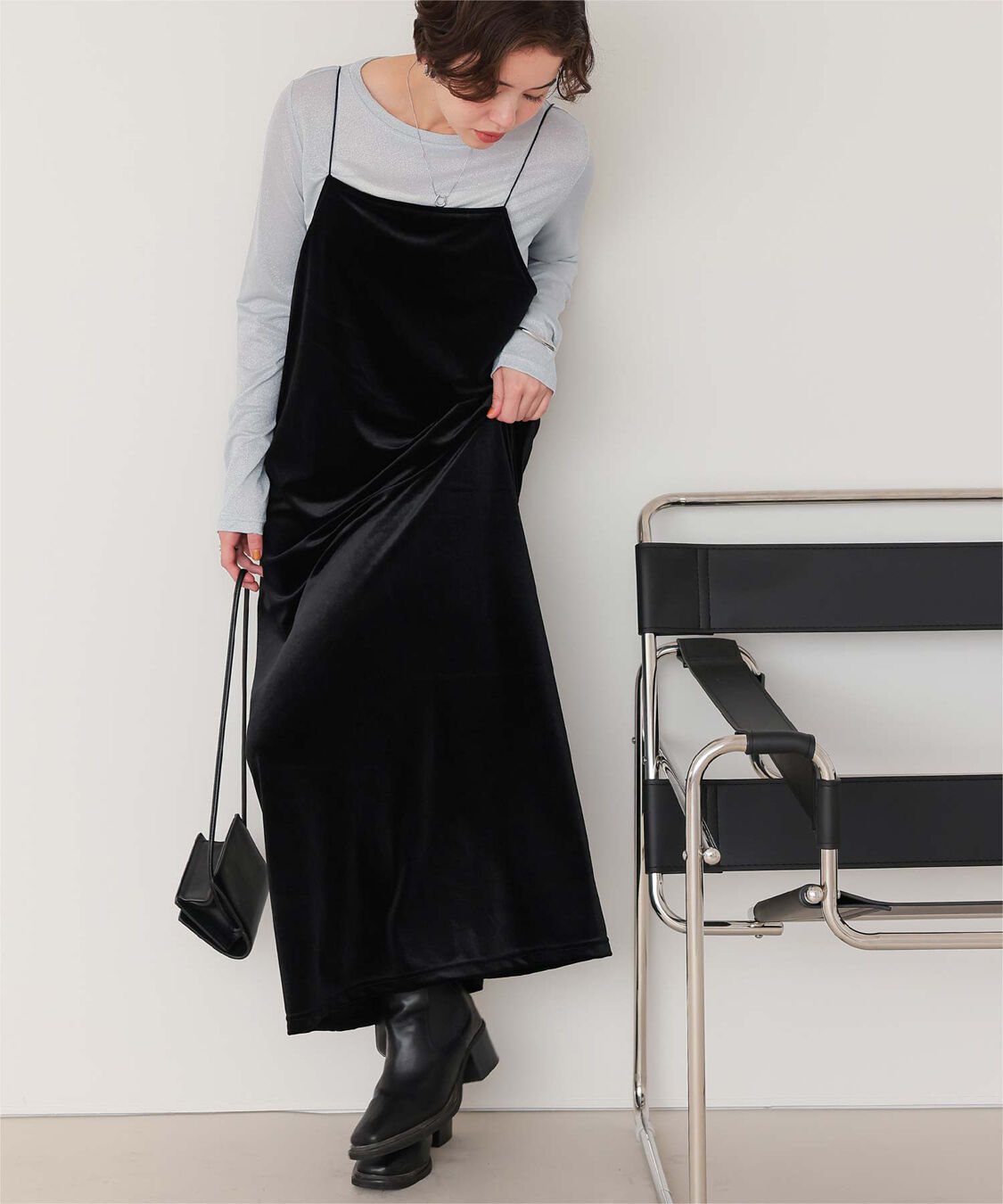 titivate「シアーカットソーロングスリーブトップス」|Tシャツ・カットソー|