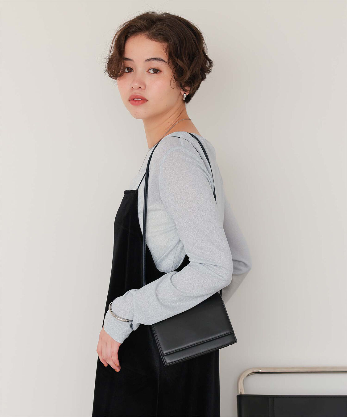 titivate「シアーカットソーロングスリーブトップス」|Tシャツ・カットソー|