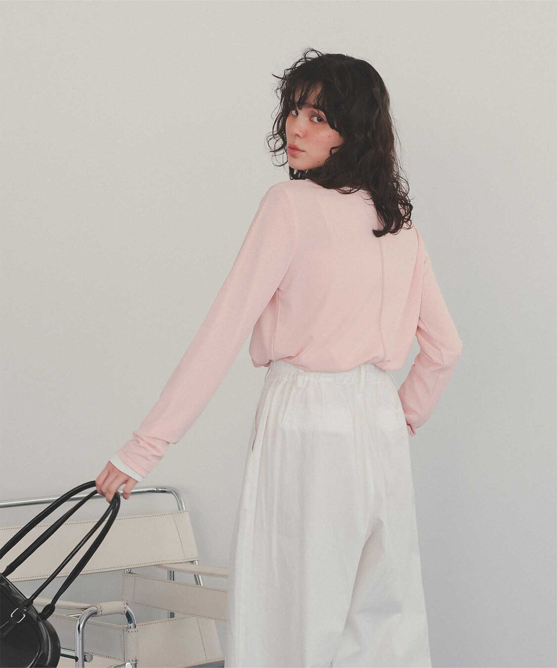 titivate「シアーカットソーロングスリーブトップス」|Tシャツ・カットソー|