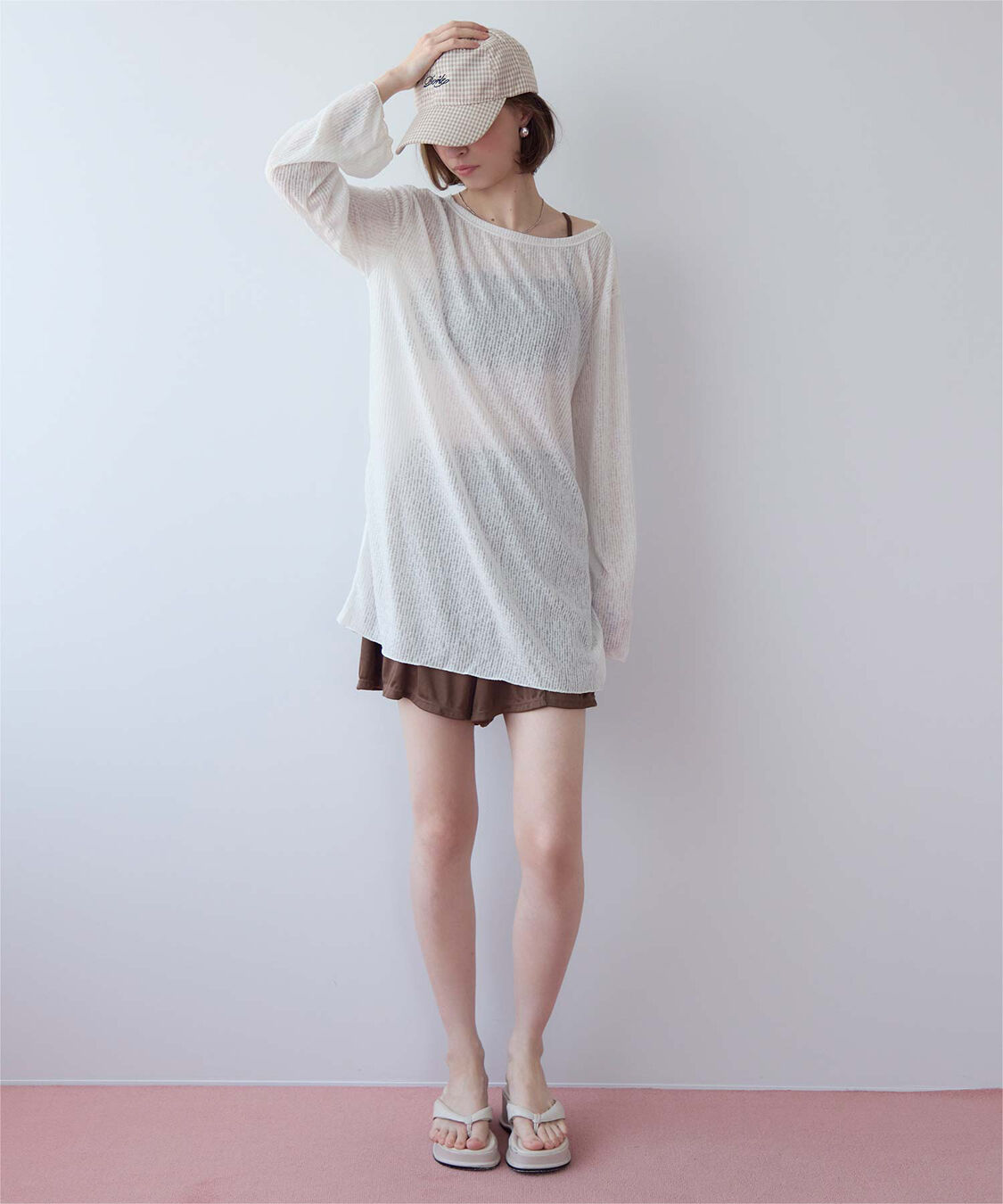 SEA DRESS「4点セット/リラックストップス&ショートパンツ付ビキニ/水着」|ビキニ|