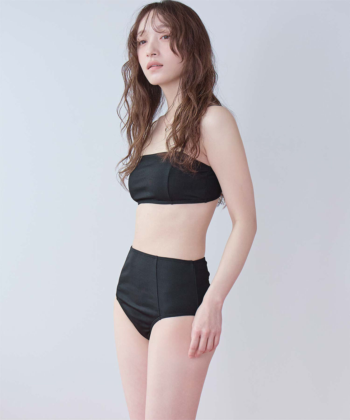 SEA DRESS「4点セット/リラックストップス&ショートパンツ付ビキニ/水着」|ビキニ|