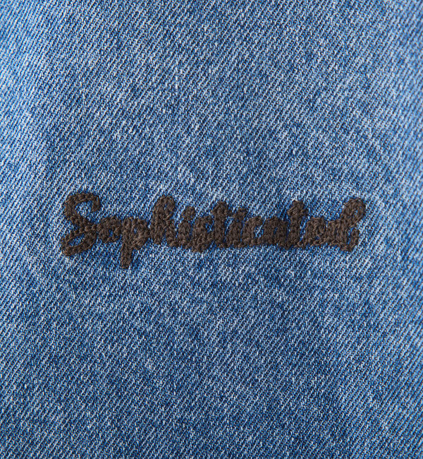  「【累計1万枚突破！名品】ヴィンテージライクデニムバンドカラーシャツ」|シャツ・ブラウス|