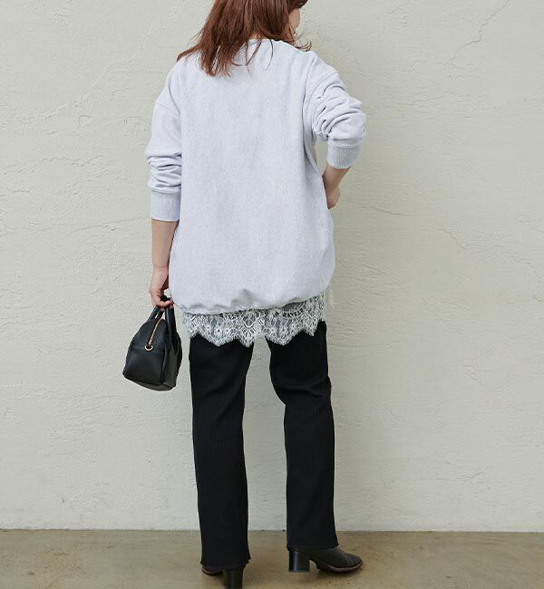  「【＠noricorico102企画】《-3キロ見え》微フレアリブパンツ」|その他|