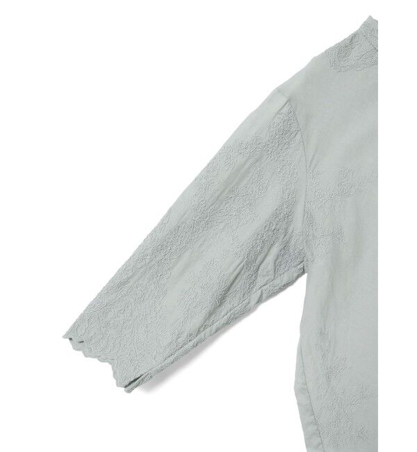 mizuiro ind「mizuiro ind レースシノワズリシャツ」|シャツ・ブラウス|