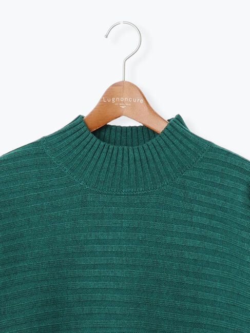 Lugnoncure「リブ切替ボトルネックニット」|ニット・セーター|