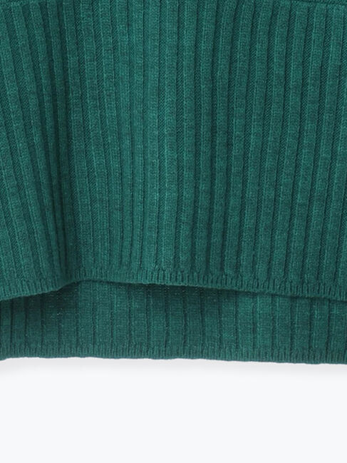 Lugnoncure「リブ切替ボトルネックニット」|ニット・セーター|