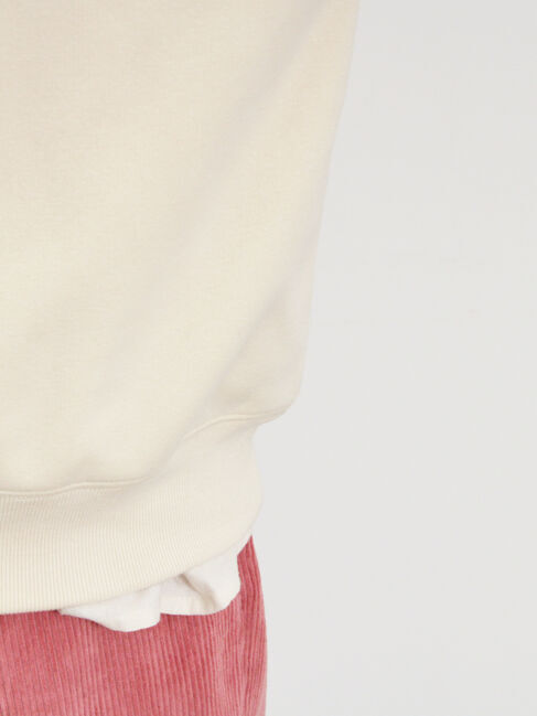 Samansa Mos2「裏ボアロゴプリントスウェット」|Tシャツ・カットソー|