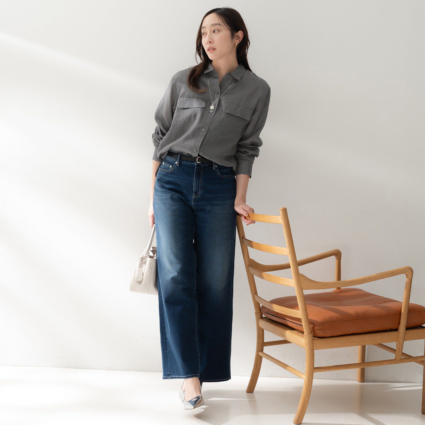 UNTITLED「ドライタッチシャツ」|シャツ・ブラウス|