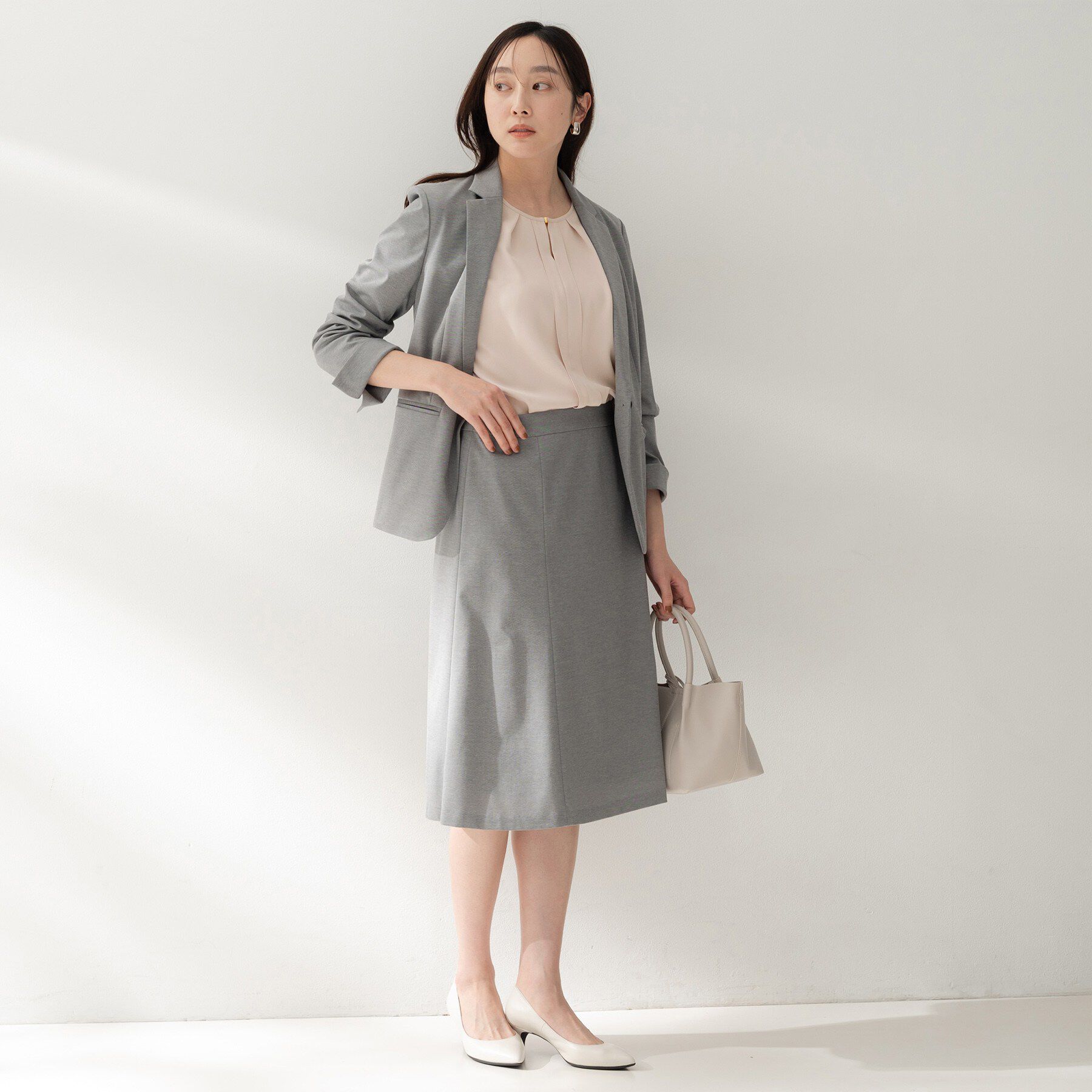 UNTITLED「ジョーゼットミニマルブラウス」|シャツ・ブラウス|