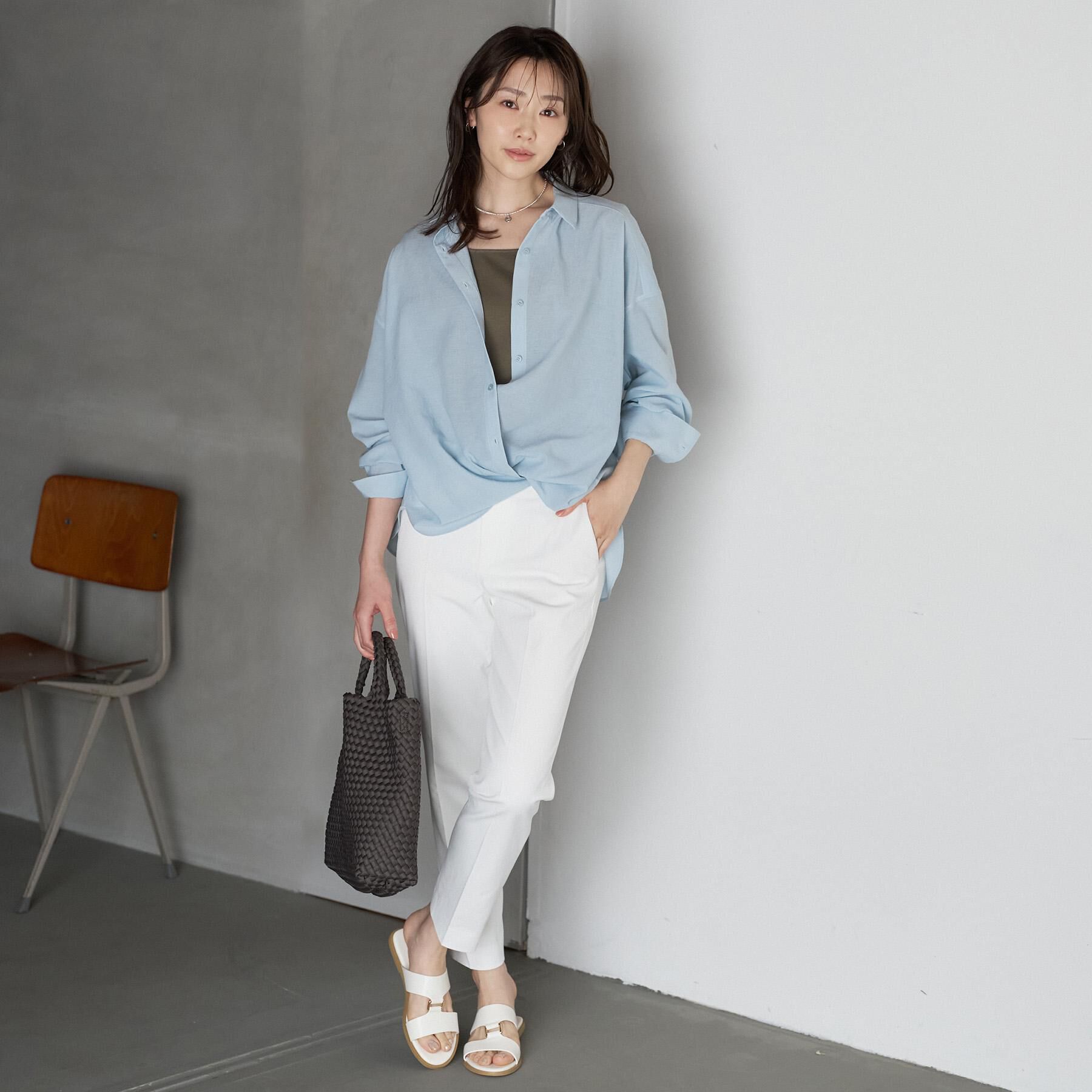 UNTITLED「カシュクールデザインシャツ」|シャツ・ブラウス|