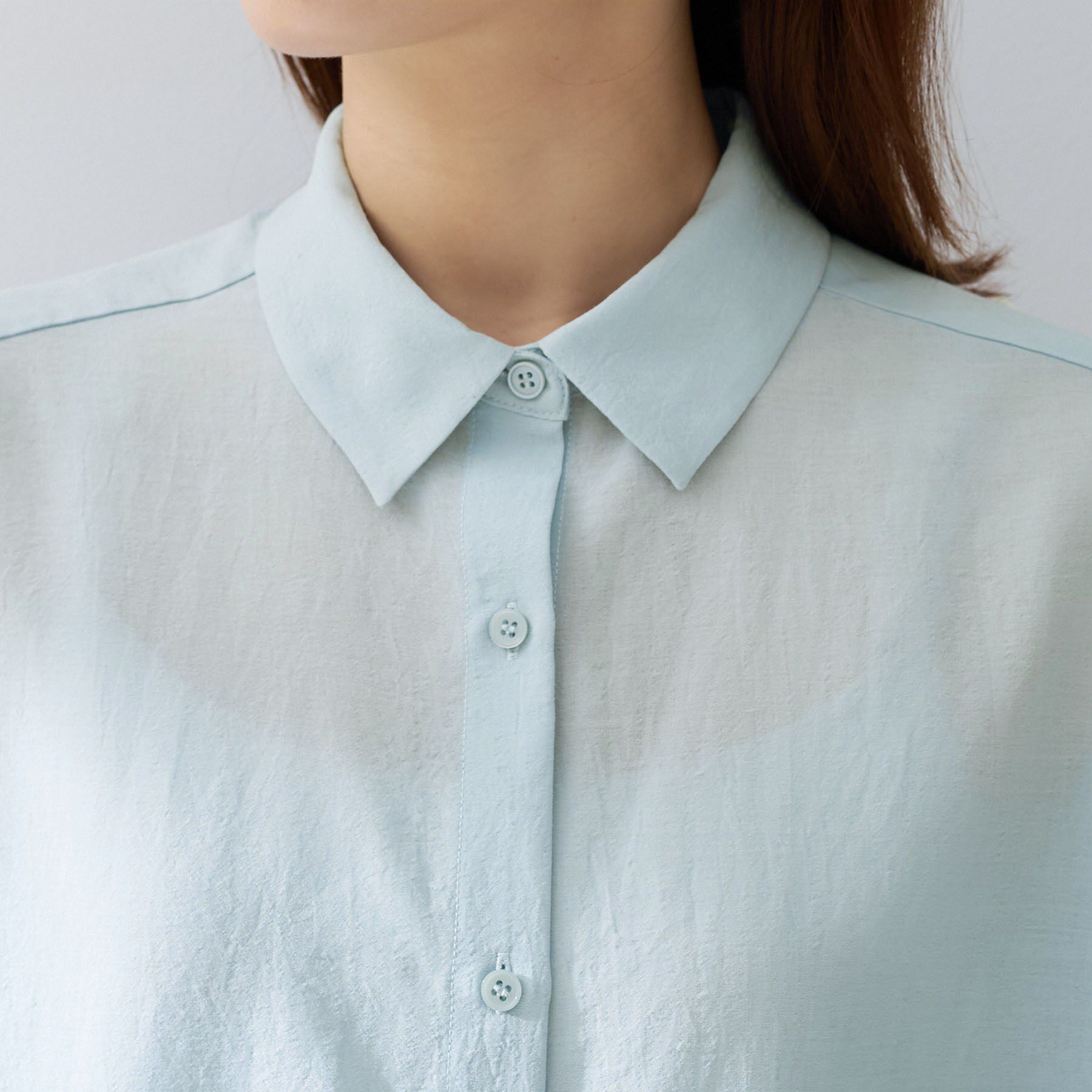 UNTITLED「カシュクールデザインシャツ」|シャツ・ブラウス|