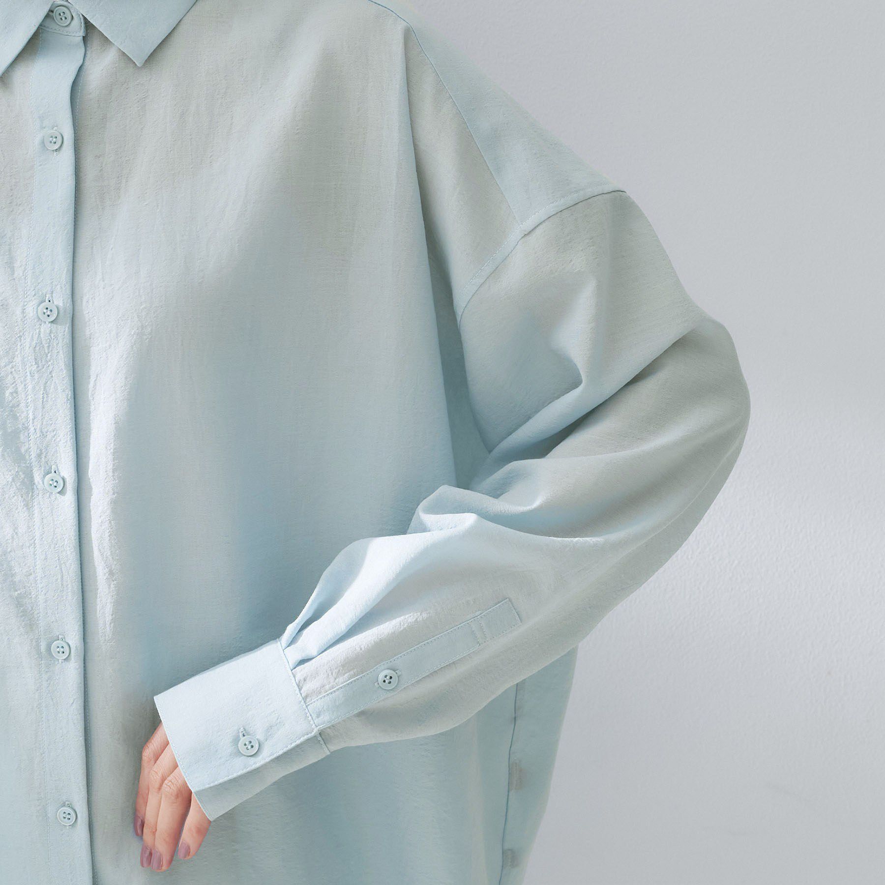 UNTITLED「カシュクールデザインシャツ」|シャツ・ブラウス|